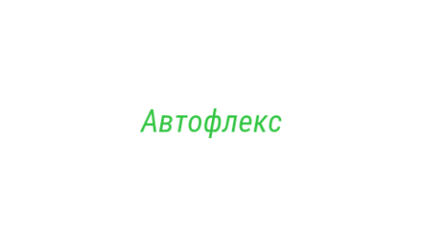 Логотип компании Автофлекс