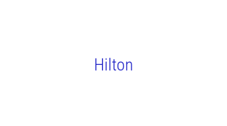 Логотип компании Hilton