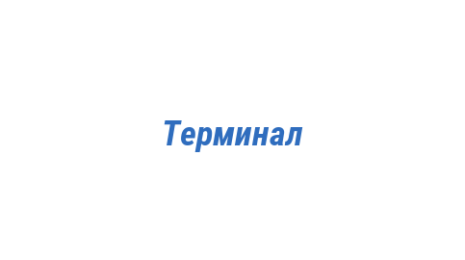 Логотип компании Терминал