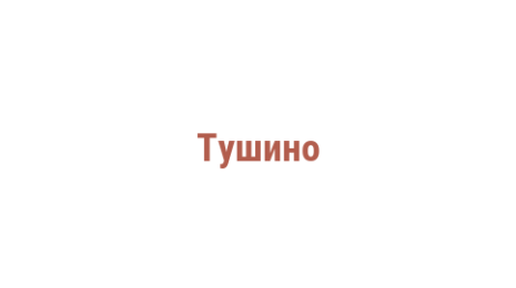 Логотип компании Тушино