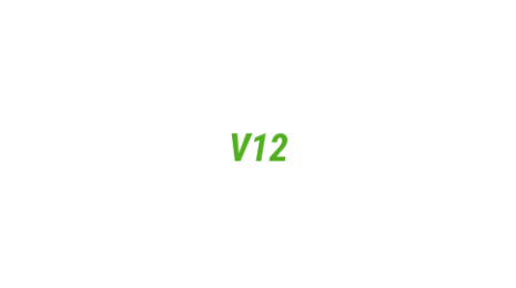 Логотип компании V12