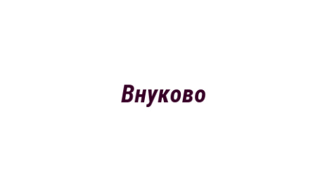 Логотип компании Внуково