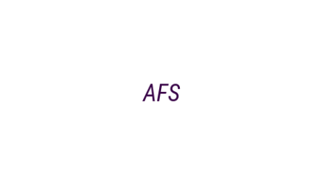 Логотип компании AFS