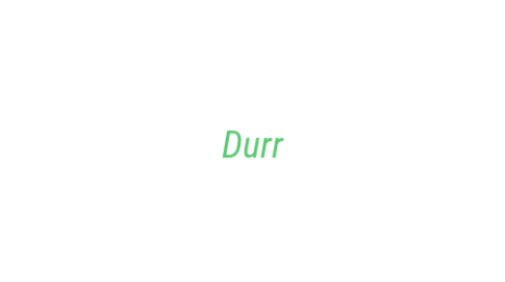 Логотип компании Durr