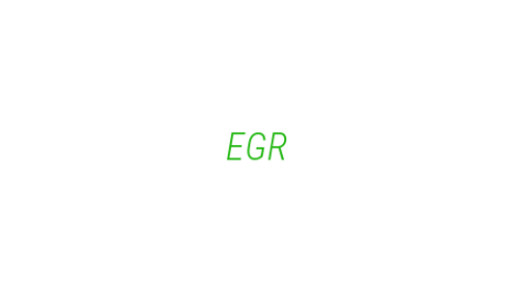 Логотип компании EGR