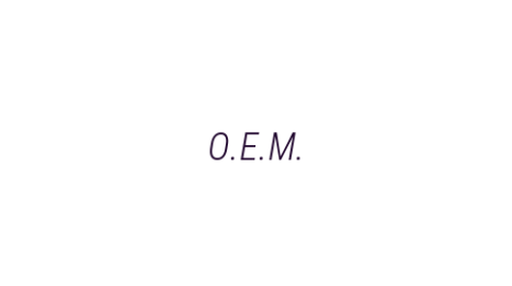 Логотип компании O.E.M.