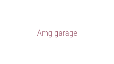 Логотип компании Amg garage