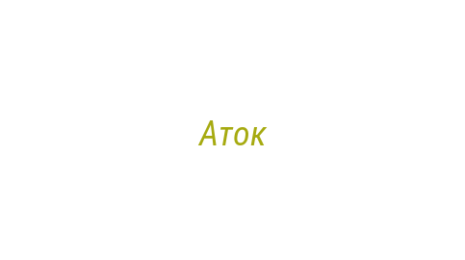 Логотип компании Aток