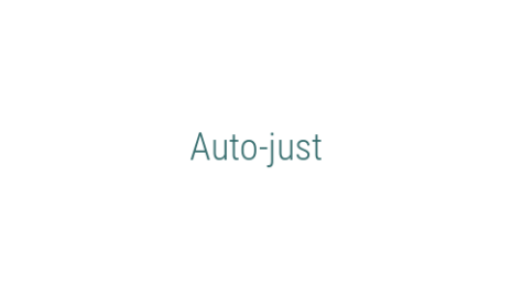 Логотип компании Auto-just