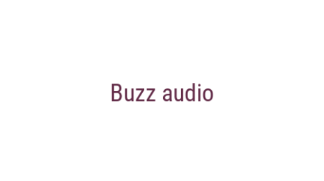 Логотип компании Buzz audio