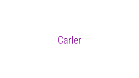 Логотип компании Carler