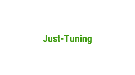 Логотип компании Just-Tuning