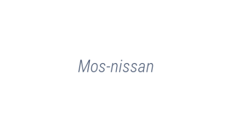 Логотип компании Mos-nissan