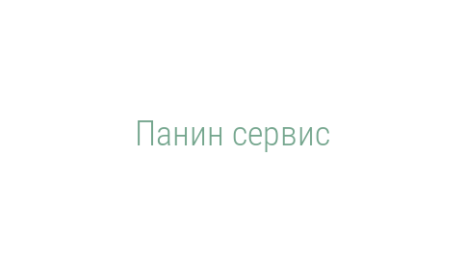 Логотип компании Панин сервис