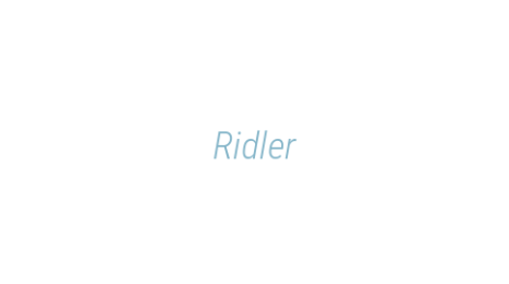 Логотип компании Ridler