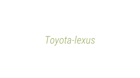 Логотип компании Toyota-lexus